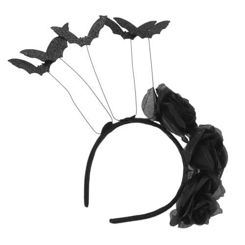 VICASKY Halloween Fledermaus Stirnband Damen Kostüm Haarreif Party Accessoire für Karneval Tag der Toten Einzigartiges Design Langlebig für Halloween und Maskerade Feiern VICASKY Halloween Fledermaus Stirnband Damen Kostüm Haarreif Party Accessoire für Karneval Tag der Toten Einzigartiges Design Langlebig für Halloween und Maskerade Feiern von VICASKY