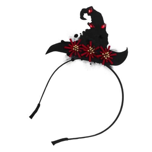 VICASKY Halloween Haarreif Hexenhutform Originelles Langlebiges Haarschmuck Accessoire für Erwachsene für Halloween Party Kostüm und Outdoor Aktivitäten VICASKY Halloween Haarreif Hexenhutform Originelles Langlebiges Haarschmuck Accessoire für Erwachsene für Halloween Party Kostüm und Outdoor Aktivitäten von VICASKY