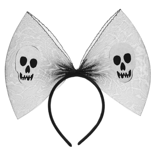 VICASKY Halloween Haarreif mit Schleife Dekorativer Haarschmuck für Cosplay und Partys für Halloween Feiern Karneval und Kostüme VICASKY Halloween Haarreif mit Schleife Dekorativer Haarschmuck für Cosplay und Partys für Halloween Feiern Karneval und Kostüme von VICASKY