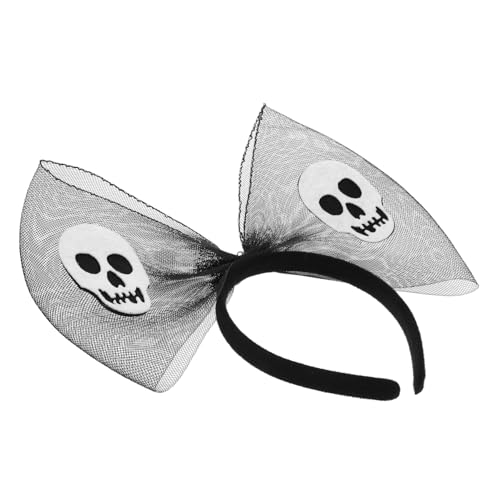 VICASKY Halloween Haarreif mit Schleifen Design für Karneval und Kostümpartys Einzigartige Gesichtsdekoration für Erwachsene für Halloween und Cosplay Events VICASKY Halloween Haarreif mit Schleifen Design für Karneval und Kostümpartys Einzigartige Gesichtsdekoration für Erwachsene für Halloween und Cosplay Events von VICASKY