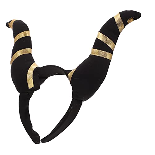 VICASKY Halloween Haarschmuck mit Teufelshörnern Horn Haarband für Kostümparty Cosplay Halloween Dekoration für Damen von VICASKY