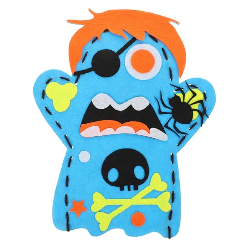 VICASKY Halloween Handpuppe Gewebtem Stoff DIY Bastelset für Kreatives Geschenkidee und Verkleidungszubehör für Kindergarten und Halloween Party VICASKY Halloween Handpuppe Gewebtem Stoff DIY Bastelset für Kreatives Geschenkidee und Verkleidungszubehör für Kindergarten und Halloween Party von VICASKY