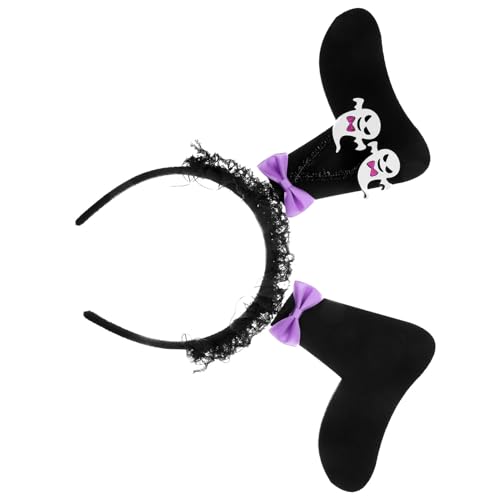 VICASKY Halloween-Hasenohren Kaninchen Maske Gesicht Kostüm halloween haarreif halloween headband halloween kostuem haarschmuck Stirnband Kopfbedeckung für Party Plastik Black VICASKY Halloween-Hasenohren Kaninchen Maske Gesicht Kostüm halloween haarreif halloween headband halloween kostuem haarschmuck Stirnband Kopfbedeckung für Party Plastik Black von VICASKY