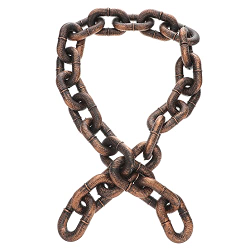 VICASKY Halloween-Kunststoffkette 3 38 Halloween-Requisiten Falsche Kettenglieder Dekoration Kostüm-Requisite Gruselige Kostüme Zubehör Spukhaus- Mehrfarbig VICASKY Halloween-Kunststoffkette 3 38 Halloween-Requisiten Falsche Kettenglieder Dekoration Kostüm-Requisite Gruselige Kostüme Zubehör Spukhaus- Mehrfarbig von VICASKY
