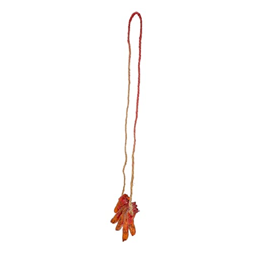 VICASKY Halloween Mit Gebrochenen Fingern Halloween-verzierung Dekoration Schuhanhänger Ecke Spinnennetz Halloween- Halloween Hängendes Skelett Halloween Blutige Hände Reize Plastik von VICASKY