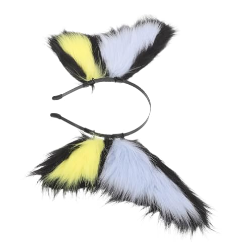 VICASKY Halloween Schmetterlings Stirnband für Erwachsene Buntes Tierohren Accessoire Leicht und Komfortabel Vielseitig Einsetzbar für Damen und Halloween Kostüme von VICASKY