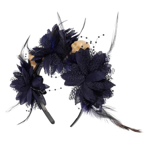 VICASKY Halloween Skull Stirnband mit Bunten Blumen und Federn Langlebiges Halloween Cosplay Haarband für Damen Einzigartiges Party Accessoire für Karneval Bühnenauftritte und Kostüme VICASKY Halloween Skull Stirnband mit Bunten Blumen und Federn Langlebiges Halloween Cosplay Haarband für Damen Einzigartiges Party Accessoire für Karneval Bühnenauftritte und Kostüme von VICASKY