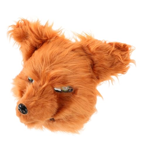 VICASKY Halloween Wolf Maske Pelzigen Tier Maske Realistische Masken Für Halloween Karneval Party Cosplay Kostüm Frauen Männer von VICASKY