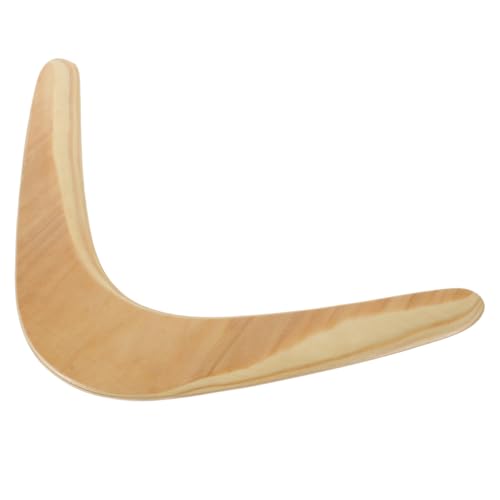 VICASKY Handgefertigter Holz-Bumerang Für Und Erwachsene - Klassisches Outdoor Flugspielzeug Im V Design Ideal Für Spiel Und Sport Im Freien 1 Stück von VICASKY