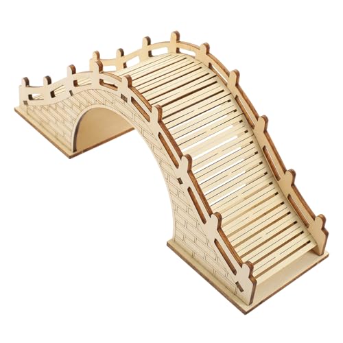 VICASKY Handgefertigtes Holzmodell Bogenbrücke Bausatz Pädagogisches Experimentierspielzeug für Kreatives DIY Stem Lernspielzeug für Jungen und Mädchen von VICASKY