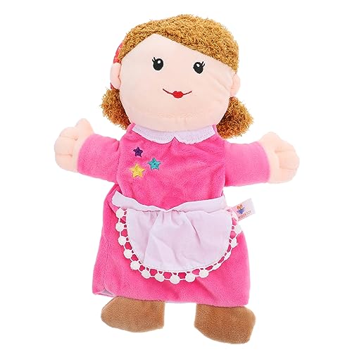 VICASKY Familien Handpuppe Mama Aus üsch Ideal Für Geschichten Erzählen Und Rollenspiele Handspielzeug Für Kindergarten Und Zuhause Perfektes Für Kleinkinder von VICASKY