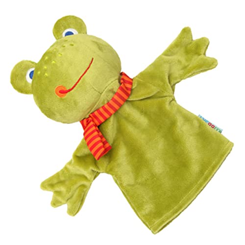 VICASKY Handpuppe Frosch für Jahre Realistische Handpuppe Pädagogisches zum Geschichtenerzählen Weiches Waschbares Kuscheltier für Kreative Frühförderung von VICASKY