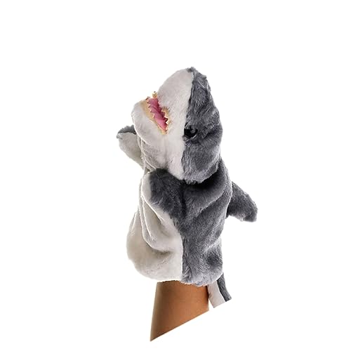 VICASKY Handpuppe Für Plüschpuppe Plüschpuppe Für Handpuppe Puppe Grey VICASKY Handpuppe Für Plüschpuppe Plüschpuppe Für Handpuppe Puppe Grey von VICASKY