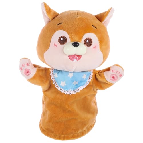 VICASKY Handpuppe Interaktive Plüsch Tierhandpuppe für Kreatives Puppenspielzeug Kommunikation und Fantasie Waschbar und Bequem VICASKY Handpuppe Interaktive Plüsch Tierhandpuppe für Kreatives Puppenspielzeug Kommunikation und Fantasie Waschbar und Bequem von VICASKY