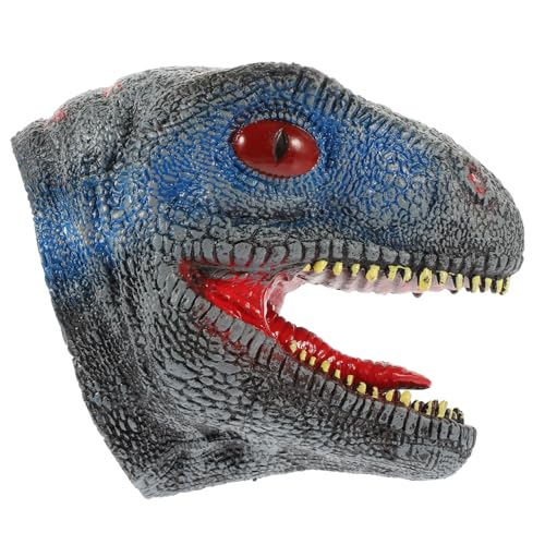 VICASKY Handpuppen Dinosaurier Für Velociraptor Handpuppe Aus üsch Tierische Rollenspiel Handpuppe Perfekt Für Kreative Spielstunden Farbe Zufällig von VICASKY