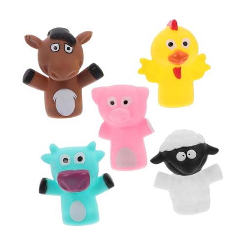 VICASKY Handpuppen Für Interaktive Fingerpuppen Aus Strapazierfähigem Material Lustige Tierfiguren Für Für Kreative Rollenspiele von VICASKY