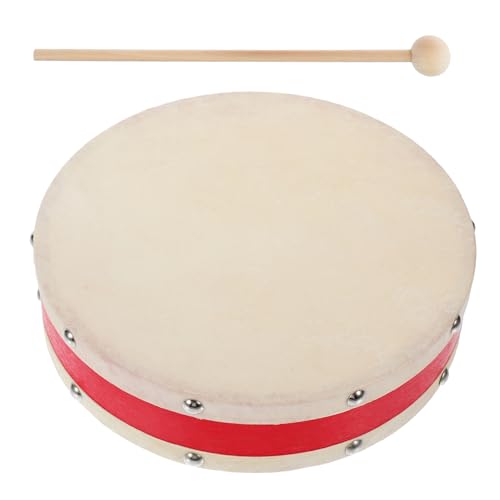 VICASKY Handtrommel Set Für Doppelseitige Percussion Handtrommel Mit Schlagzeugstöcken Ideal Für Kleinkinder Und Anfänger Musikinstrument Für Spielerisches Lernen VICASKY Handtrommel Set Für Doppelseitige Percussion Handtrommel Mit Schlagzeugstöcken Ideal Für Kleinkinder Und Anfänger Musikinstrument Für Spielerisches Lernen von VICASKY
