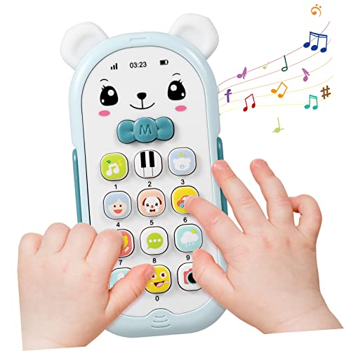 VICASKY Musikspielzeug Für Kleinkinder Mit Spielzeugtelefon Für Jungen Und Mädchen Von 6–12 Monaten von VICASKY