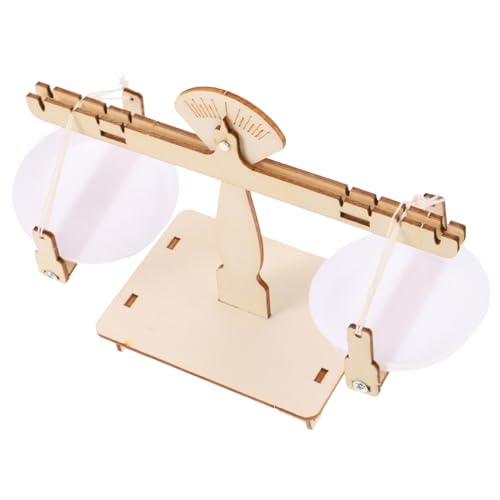 VICASKY Holz Balance für DIY Lernspielzeug Montessori Pädagogisches Experimentierset Sichere Bauweise Fördert Gleichgewicht und Gewichtserfahrung für Jungen Mädchen von VICASKY