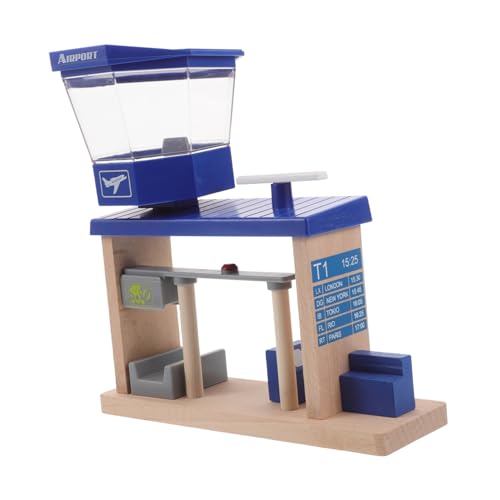 VICASKY Holz Flugzeug Spielset mit Interaktiven Flughafen Zubehör Lernspielzeug Montessori Motorikspielzeug für Jungen und Mädchen Ab Jahren Fördert Kreativität und Feinmotorik VICASKY Holz Flugzeug Spielset mit Interaktiven Flughafen Zubehör Lernspielzeug Montessori Motorikspielzeug für Jungen und Mädchen Ab Jahren Fördert Kreativität und Feinmotorik von VICASKY