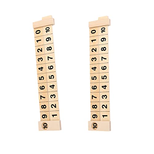 VICASKY 2 Stück Kleinkind Zahlen Lernspielzeug Mathematik Entwicklung Intelligenz Spielzeug Holz Sicheres Wissenschaftliches Lineal Für Kinder Lernen VICASKY 2 Stück Kleinkind Zahlen Lernspielzeug Mathematik Entwicklung Intelligenz Spielzeug Holz Sicheres Wissenschaftliches Lineal Für Kinder Lernen von VICASKY