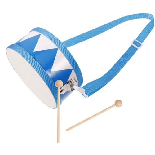 VICASKY Holz Schlaginstrument Doppelseitige Kindertrommel mit Trageschlaufe Robustes Marschtrommel für Kleinkinder Farbenfrohes Holz Drum Kit für Kindergarten und Schule Tragbare VICASKY Holz Schlaginstrument Doppelseitige Kindertrommel mit Trageschlaufe Robustes Marschtrommel für Kleinkinder Farbenfrohes Holz Drum Kit für Kindergarten und Schule Tragbare von VICASKY