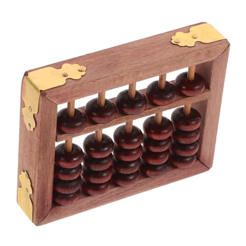 VICASKY Holz für Vorschulbildung Vintage Rechenhilfe mit Klaren Perlen Tragbar und Multifunktional für Schüler Perfektes Mathematikkenntnissen VICASKY Holz für Vorschulbildung Vintage Rechenhilfe mit Klaren Perlen Tragbar und Multifunktional für Schüler Perfektes Mathematikkenntnissen von VICASKY