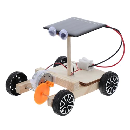 VICASKY Holzbausatz Kinder Elektronik Bausatz Solarauto Selber Bauen Projekte Stemmen Solarbetriebenes Auto Elektronik-Kit 3D-Puzzle-Spielzeug Holz Elektroauto Montage Modell VICASKY Holzbausatz Kinder Elektronik Bausatz Solarauto Selber Bauen Projekte Stemmen Solarbetriebenes Auto Elektronik-Kit 3D-Puzzle-Spielzeug Holz Elektroauto Montage Modell von VICASKY
