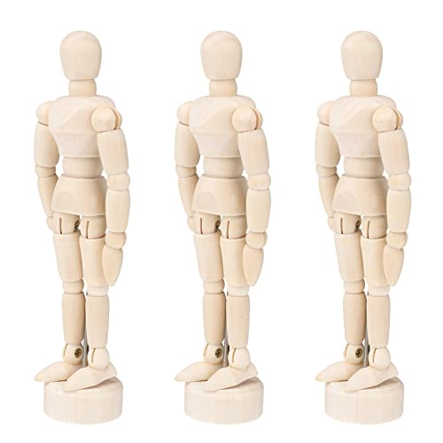 VICASKY Holzfiguren Zum Bemalen Marionette Gliederpuppe Familienaufstellung Figuren Unvollendete Marionettenpuppen DIY Holzfigur Holzkegel Holzpuppen 3 STK Aus Holz Figur Zeichnen VICASKY Holzfiguren Zum Bemalen Marionette Gliederpuppe Familienaufstellung Figuren Unvollendete Marionettenpuppen DIY Holzfigur Holzkegel Holzpuppen 3 STK Aus Holz Figur Zeichnen von VICASKY