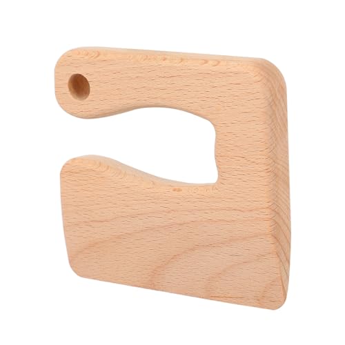 VICASKY Holzmesser Sicher und Kreativ Ergonomisch Glatt zum Schneiden von Gemüse und Obst Montessori Küchenzubehör für Jungen und Mädchen Fördert Feinmotorik und Küchenfreude von VICASKY