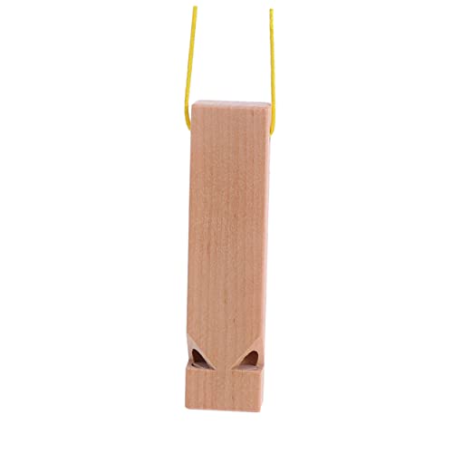 VICASKY Holzpfeife für Unvollendetes Musikinstrument mit Zuggeräusch für Kreative Fördert die Fantasie und Motorik Zufälliger Schnurfarbe VICASKY Holzpfeife für Unvollendetes Musikinstrument mit Zuggeräusch für Kreative Fördert die Fantasie und Motorik Zufälliger Schnurfarbe von VICASKY