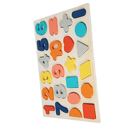 VICASKY Holzpuzzle für Bildungsblock mit Bunten Kreativität Kognitiven Fähigkeiten und Eltern Interaktion für Frühe Lernspiele und Lange Autofahrten VICASKY Holzpuzzle für Bildungsblock mit Bunten Kreativität Kognitiven Fähigkeiten und Eltern Interaktion für Frühe Lernspiele und Lange Autofahrten von VICASKY
