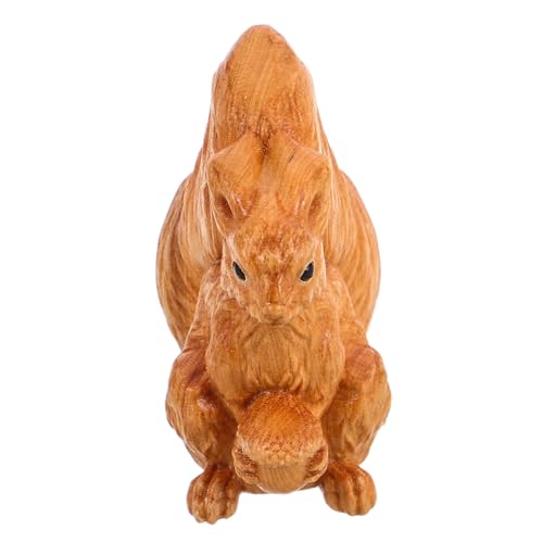 VICASKY Holzschneide Mini-Werkzeuge Hamster Liefert Hamster Haustierpapagei Styler-kleiderbügel Geräteadapter Künstlicher Baumschmuck Sportliches Kopftuch Hölzern Light Brown von VICASKY