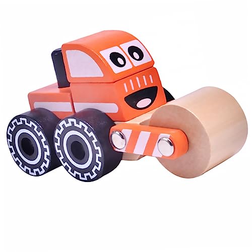 VICASKY Holzspielzeug Baustellenfahrzeug für Kognitive Konstruktion Spielzeugauto für Jungen und Mini Baumaschinenmodell für Kreatives Unterwegs VICASKY Holzspielzeug Baustellenfahrzeug für Kognitive Konstruktion Spielzeugauto für Jungen und Mini Baumaschinenmodell für Kreatives Unterwegs von VICASKY