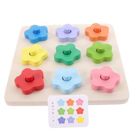 VICASKY Holzspielzeug zur Farbanpassung für Kleinkinder Lernspielzeug Feinmotorik und Logischem für Kreative Spielerfahrungen und Frühe Entwicklung VICASKY Holzspielzeug zur Farbanpassung für Kleinkinder Lernspielzeug Feinmotorik und Logischem für Kreative Spielerfahrungen und Frühe Entwicklung von VICASKY