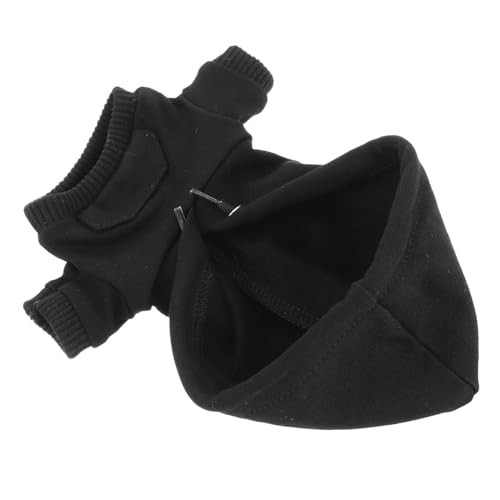 VICASKY Hoodie für Puppen Stylische und Zuverlässige Bekleidung für Puppen für Miniaturspiele und Puppenhaus Zubehör Schwarze Kapuzenpullover mit Taschen Puppenoutfit VICASKY Hoodie für Puppen Stylische und Zuverlässige Bekleidung für Puppen für Miniaturspiele und Puppenhaus Zubehör Schwarze Kapuzenpullover mit Taschen Puppenoutfit von VICASKY