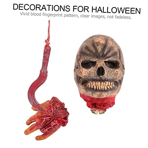 VICASKY Horrorszenario Deko für Halloween Gruselige Gebrochene Körperteile für Spukhäuser Realistische Streichrequisiten mit Blutigen Details für Partys und Schaurige VICASKY Horrorszenario Deko für Halloween Gruselige Gebrochene Körperteile für Spukhäuser Realistische Streichrequisiten mit Blutigen Details für Partys und Schaurige von VICASKY