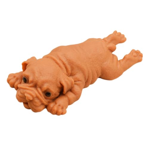 VICASKY Hund Form TPR Material Flexibel Langlebig Stressabbau Antistress Entspannung Bade Lernspielzeug Niedliches Partygeschenk von VICASKY