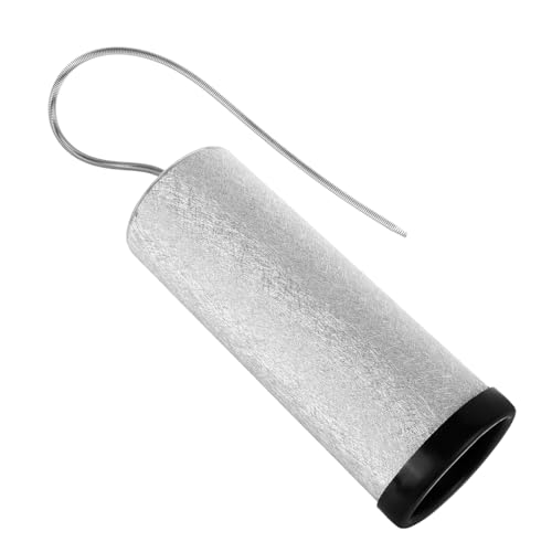 VICASKY -Instrument Kann Rohr -Sound-Maker Schlaginstrument Drum Thunder Maker Donnertrommel -synchronspielzeug Partykrachmacher Silber Metall von VICASKY