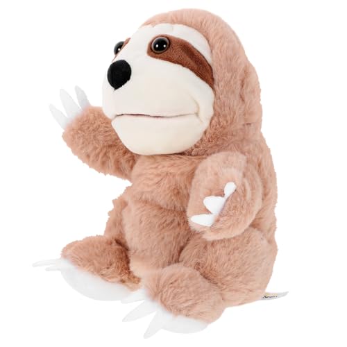 VICASKY Interaktive Faultier Handpuppe Plüschtier Pädagogisches für Erwachsene Weiches Material Kindgerechte für Erzählungen und Lernspiele von VICASKY