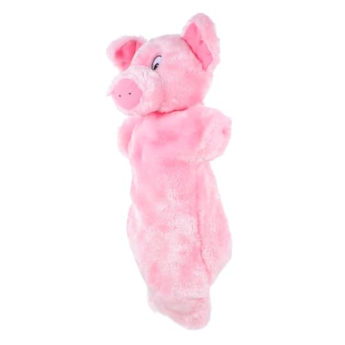 VICASKY Interaktive Handpuppe Schwein aus Großes für Geschichtenerzähler für Erwachsene Fördert Kreativität und Sprachentwicklung Sicheres und Waschbares Material von VICASKY