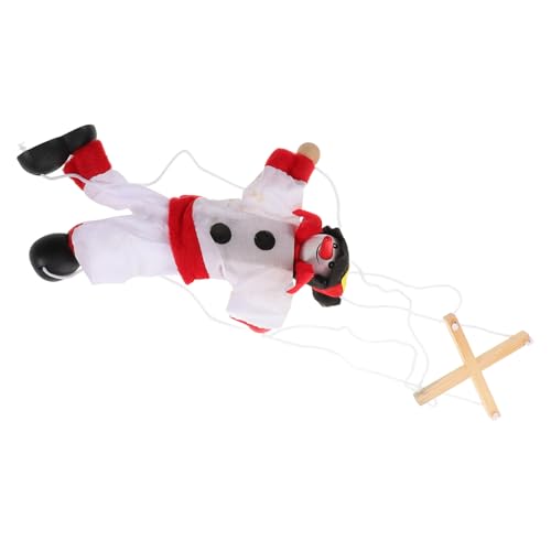 VICASKY Interaktives Schneemann Marionetten aus Stoff mit Zugschnur Kreatives Weihnachtsfiguren für Fördert Motorische Fähigkeiten und Festliche von VICASKY