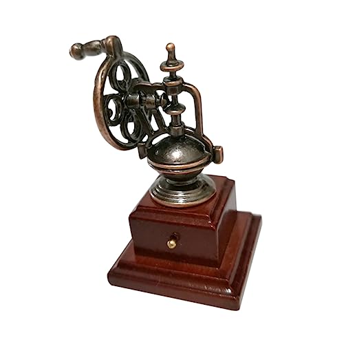 VICASKY Kaffeemaschinenmodell Realistisches Haushaltsornament Mini Kaffeemaschine Dekoration Möbelmodell Mini Kaffeemodell Puppenhausmöbel Mini Mini DIY Holz von VICASKY