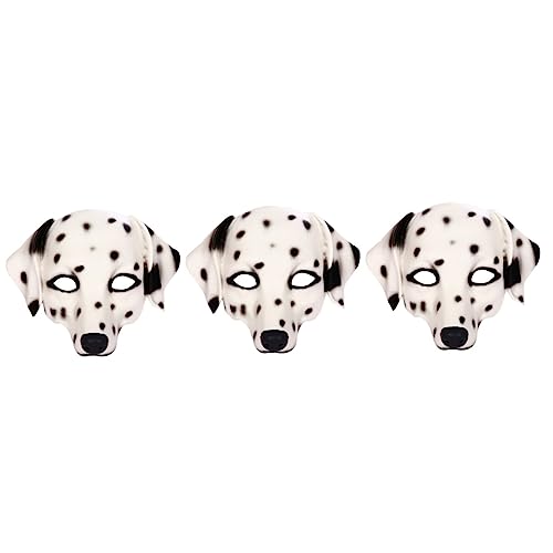 VICASKY Karneval Kostüm Dalmatiner Hundekopfbedeckung – Vollgesicht Tiermaske Für Maskerade - Partys Und Festivals – Ideal Für Rollenspiel Und Fotokabinen – Einheitsgröße VICASKY Karneval Kostüm Dalmatiner Hundekopfbedeckung – Vollgesicht Tiermaske Für Maskerade - Partys Und Festivals – Ideal Für Rollenspiel Und Fotokabinen – Einheitsgröße von VICASKY