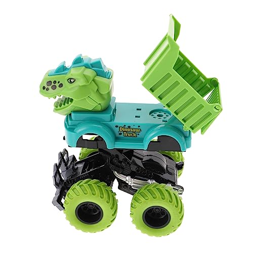VICASKY Pressbetriebenes Spielzeug Dinosaurier-Engineering-Fahrzeug Auto Fallschutz Trägheitsauto Spielzeug Für Jungen Und Mädchen VICASKY Pressbetriebenes Spielzeug Dinosaurier-Engineering-Fahrzeug Auto Fallschutz Trägheitsauto Spielzeug Für Jungen Und Mädchen von VICASKY