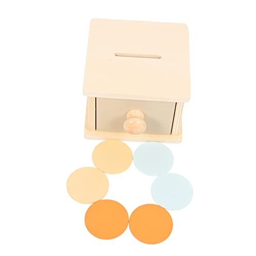 VICASKY Kasten Intellektuelle Lehrmittel für kinderspielzeug zabawki stymulujące rozwój Kid Toys Babykognitiver Babymünzenspielzeug hölzern VICASKY Kasten Intellektuelle Lehrmittel für kinderspielzeug zabawki stymulujące rozwój Kid Toys Babykognitiver Babymünzenspielzeug hölzern von VICASKY