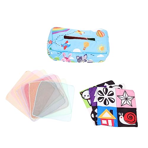 VICASKY Sensorisches Spielzeug Für Kleinkinder – Taschentuchbox-Spielzeug Für Babys Mit Plüschmaterialien Lernspielzeug Für Kleinkinder Zur Hand-Auge-koordination VICASKY Sensorisches Spielzeug Für Kleinkinder – Taschentuchbox-Spielzeug Für Babys Mit Plüschmaterialien Lernspielzeug Für Kleinkinder Zur Hand-Auge-koordination von VICASKY