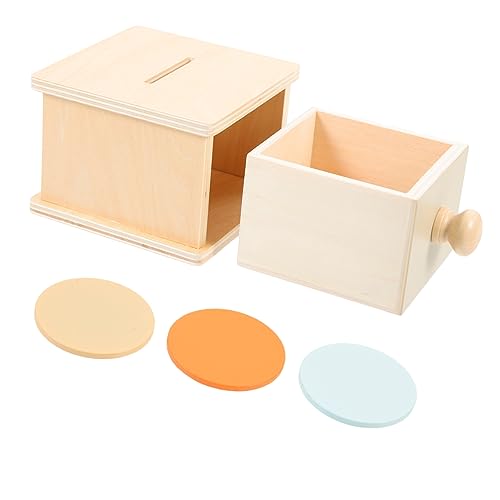 VICASKY Kasten Münzbox Flugzeugaktivitäten für Rad Objektpermanenzspielzeug holzspielzeug Toys pädagogisches intellektuelles VICASKY Kasten Münzbox Flugzeugaktivitäten für Rad Objektpermanenzspielzeug holzspielzeug Toys pädagogisches intellektuelles von VICASKY