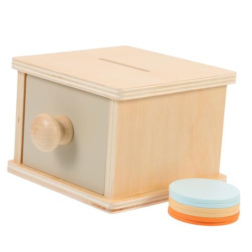VICASKY Kasten Münzbox -lehrwerkzeug Kleinkind Objekt Form Motor Mit Münzschlitz Lehrreich Kinderspielzeug Für Education Toy Lernspielzeug Holz VICASKY Kasten Münzbox -lehrwerkzeug Kleinkind Objekt Form Motor Mit Münzschlitz Lehrreich Kinderspielzeug Für Education Toy Lernspielzeug Holz von VICASKY