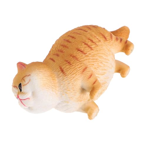 VICASKY Katzenfigur Lebensechte Kleine Katzenskulptur Charmante Schreibtisch Katzendekoration Niedliche Katzenfigur Aus Hochwertigem Material Deko Für Katzenliebhaber VICASKY Katzenfigur Lebensechte Kleine Katzenskulptur Charmante Schreibtisch Katzendekoration Niedliche Katzenfigur Aus Hochwertigem Material Deko Für Katzenliebhaber von VICASKY